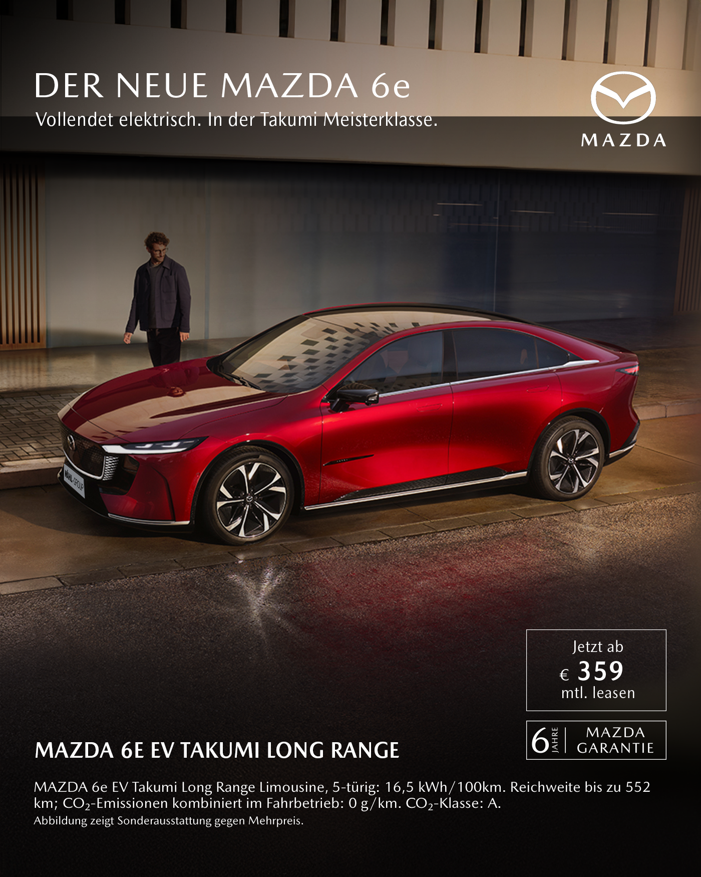 MAZDA6e Leasingangebot bei der Wahl-Group